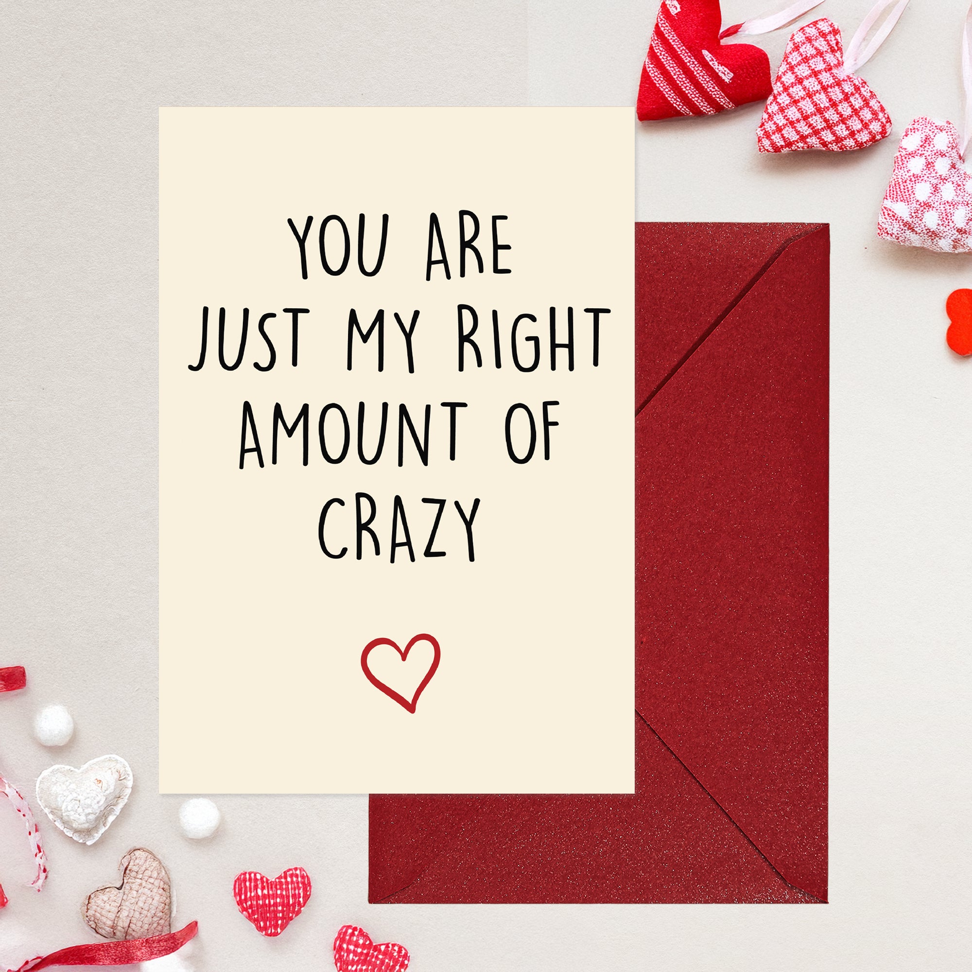 Cheerin Right Amount Valentine&