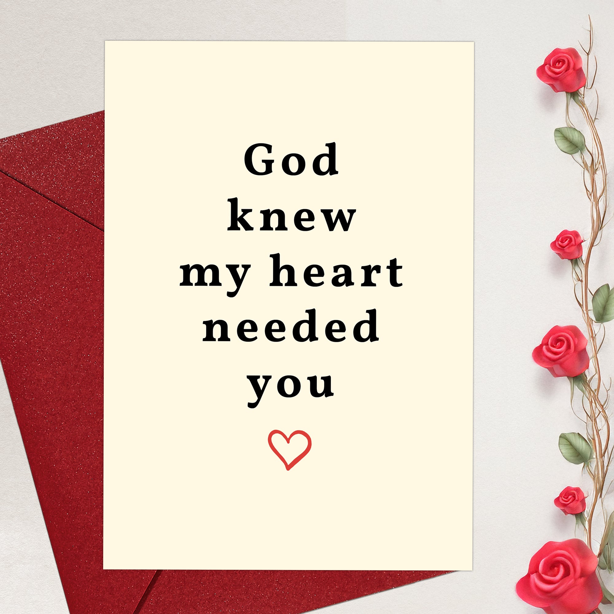 Cheerin God Knew Valentine&