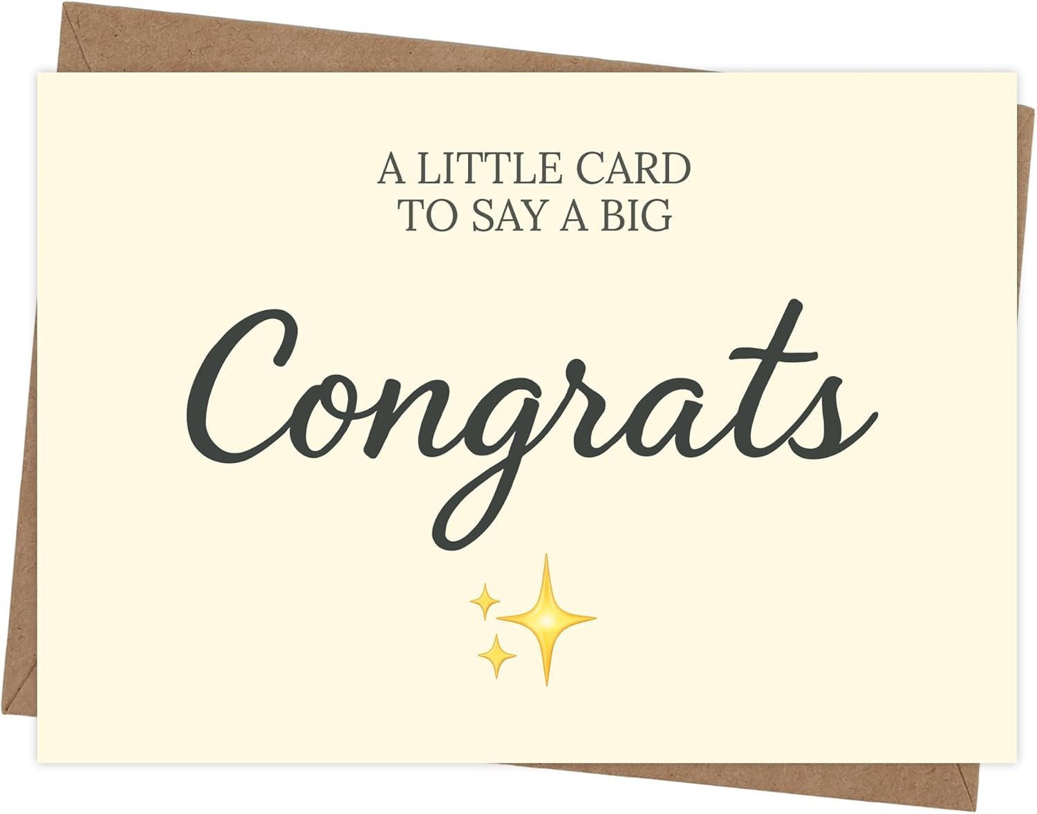 Cheerin Congrats Card