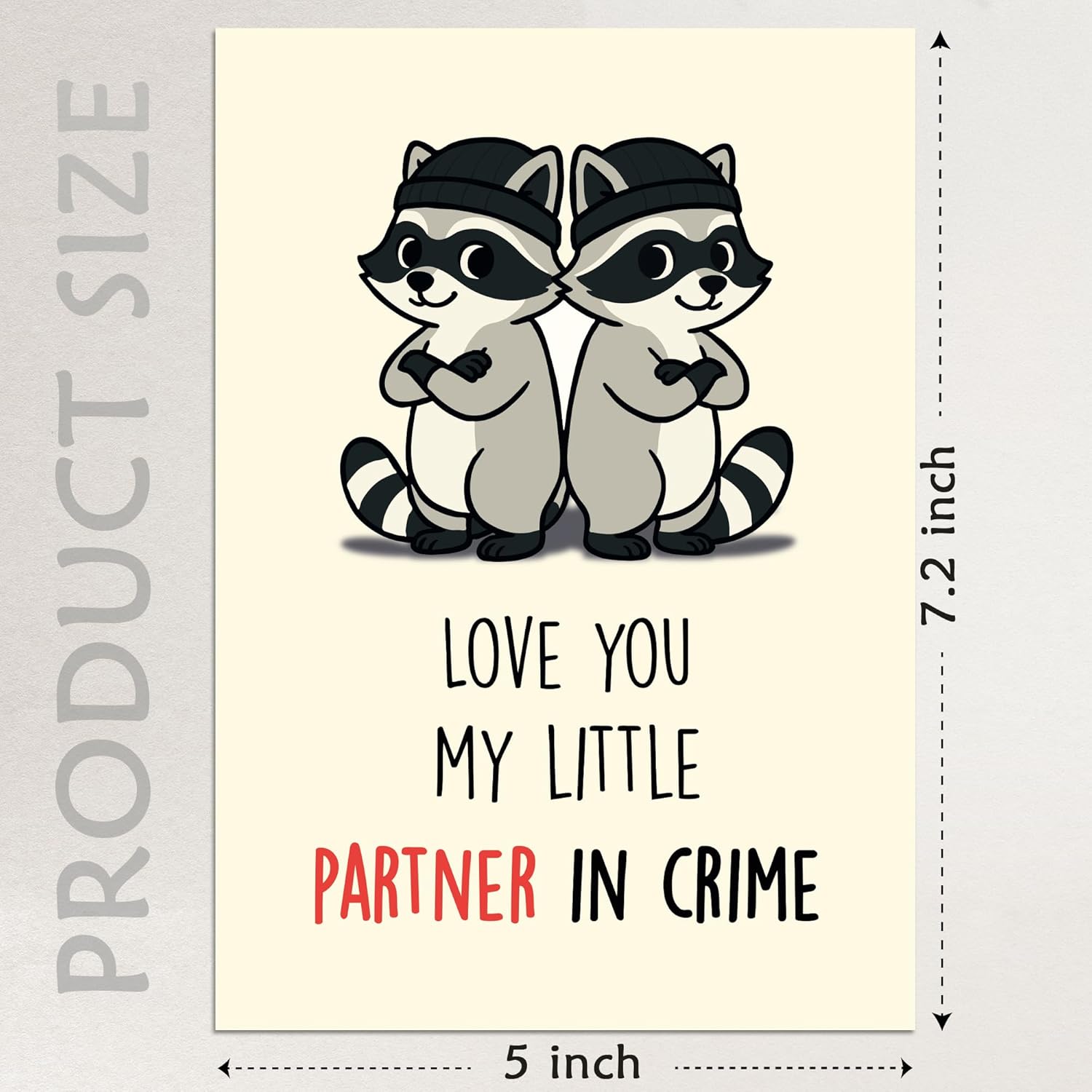 Cheerin Racoon Valentine&