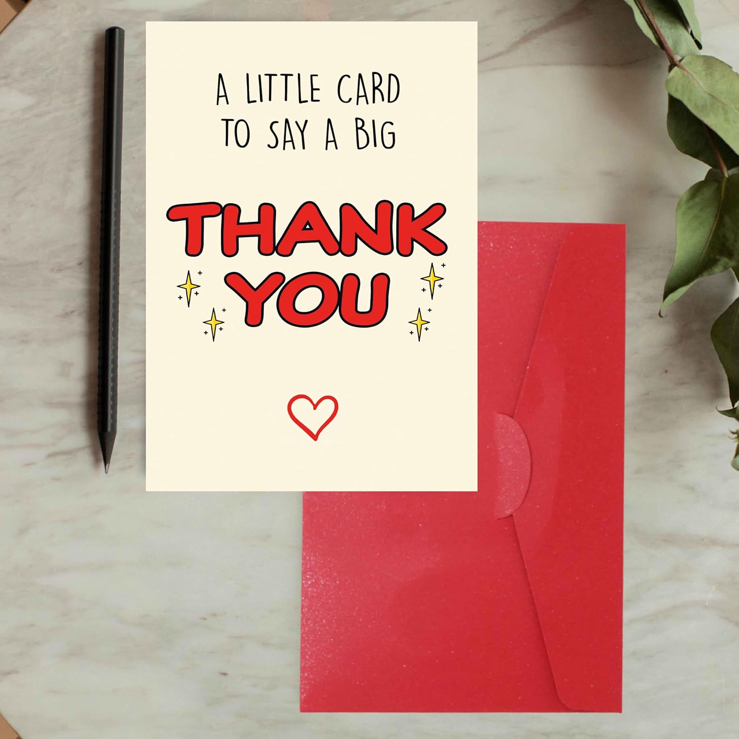 Cheerin Little Thank You Card