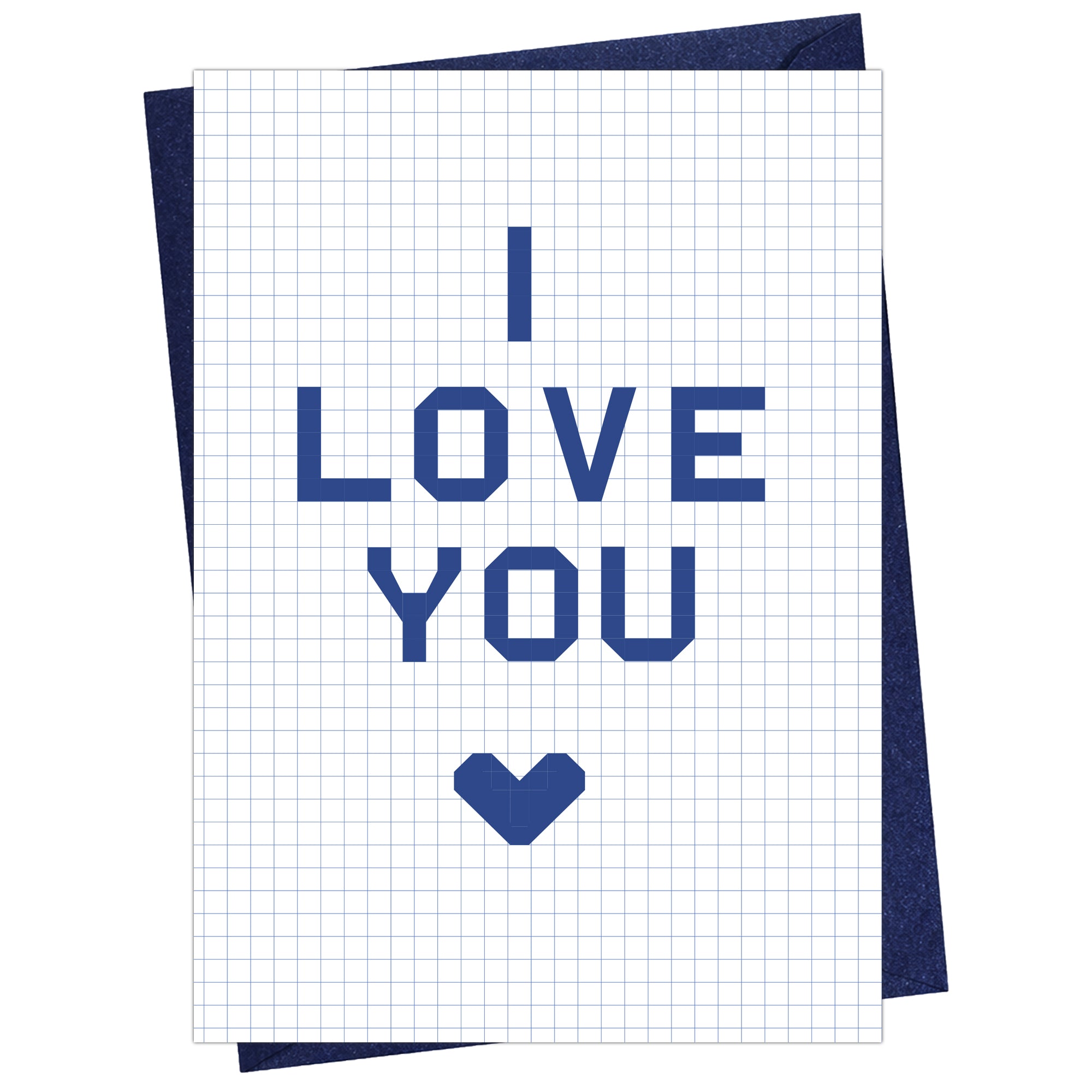 Cheerin 8-Bit I Love You Card