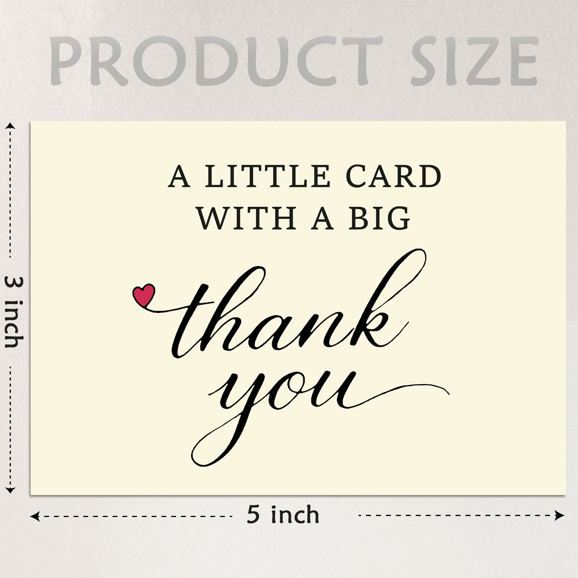 Cheerin Thank You Card with Envelope - Appreciation Card for Friends