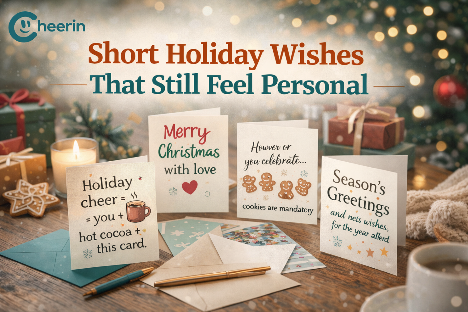 Short Holiday Wishes That Still Feel Personal 🎄✨