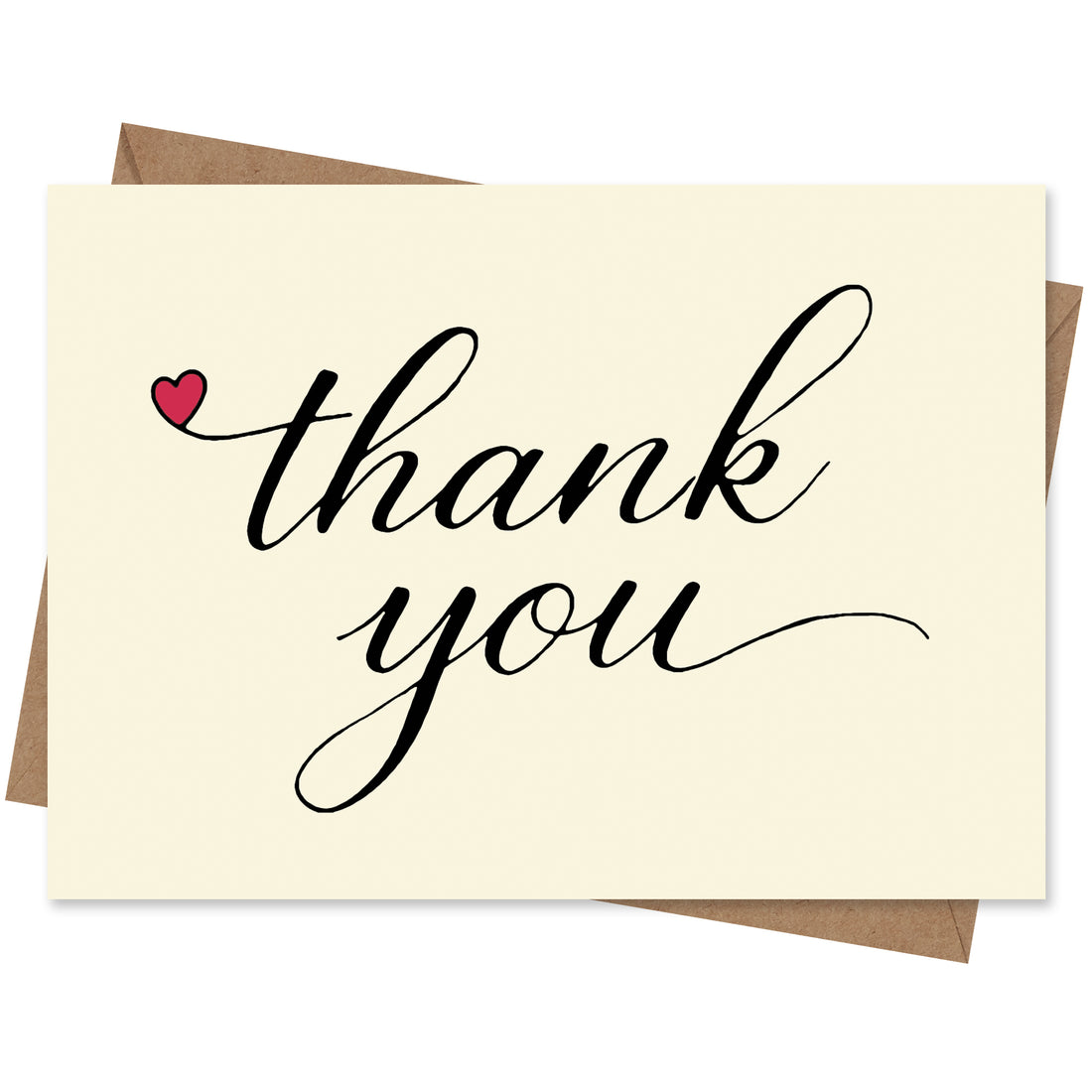 Cheerin 24 Pack Warm White Thank You Cards With Envelopes Set - Elegant Thank You Notes for Wedding, Birthday and Business