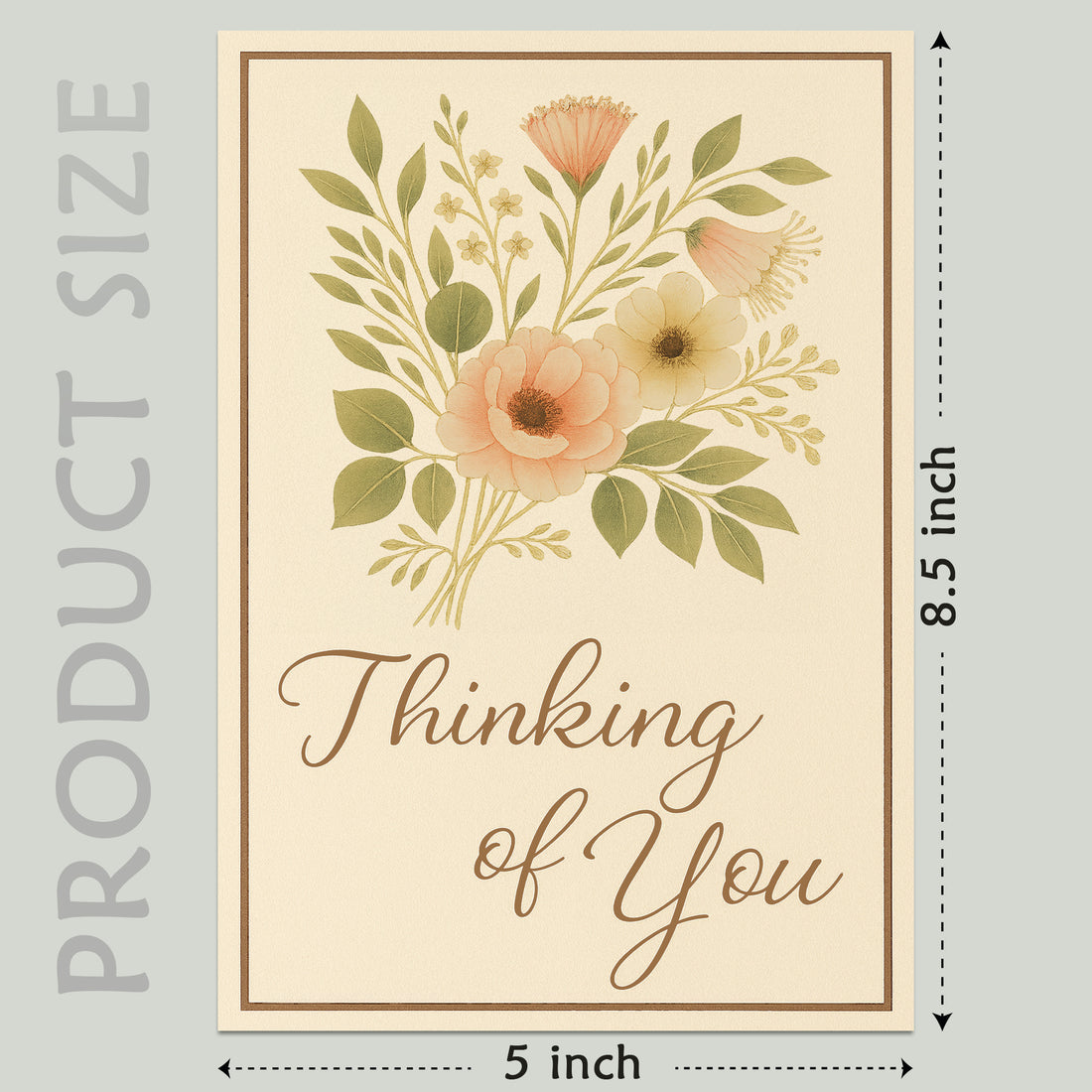 Cheerin Bouquet Thinking of You Card