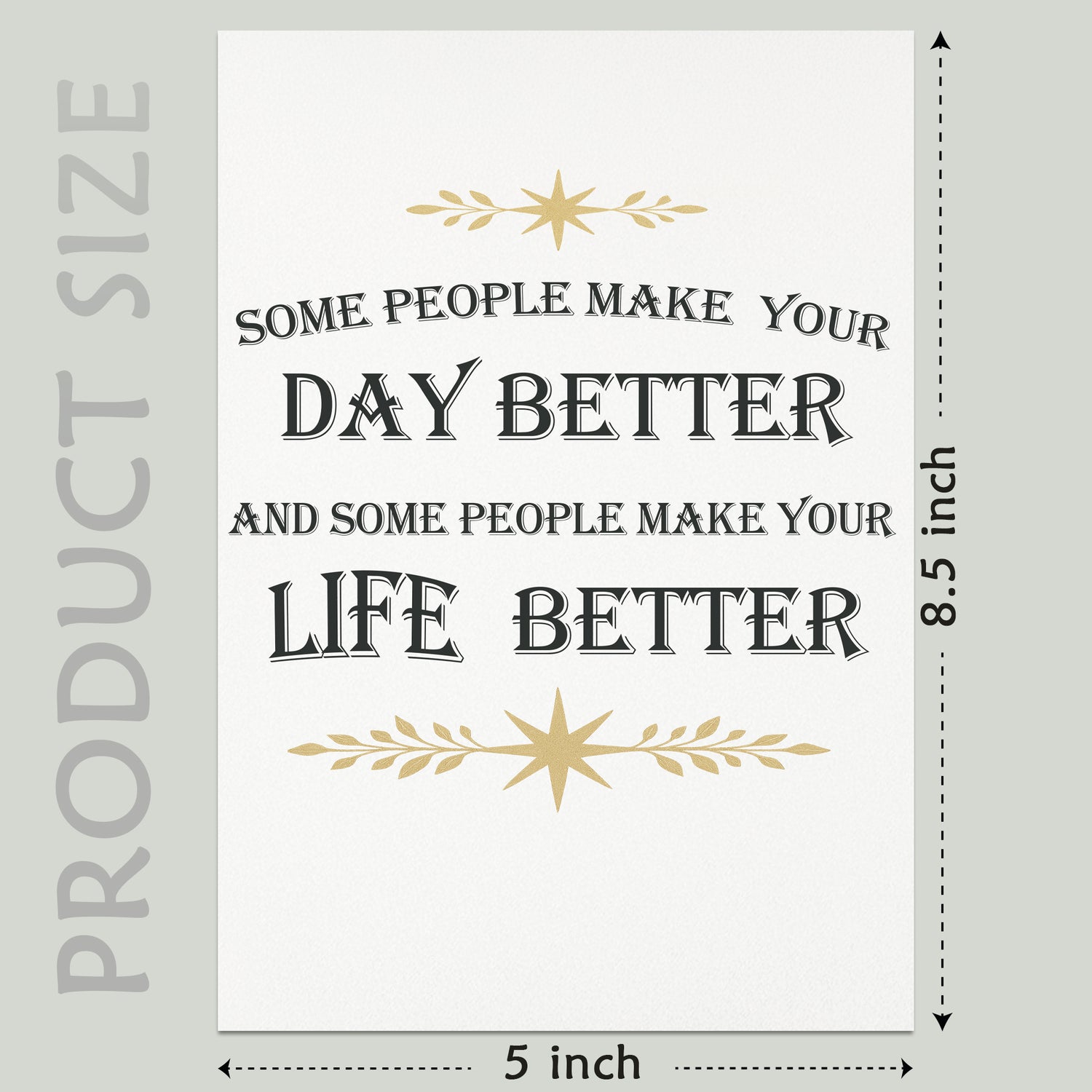 Cheerin Day Life Thank You Card