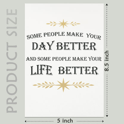 Cheerin Day Life Thank You Card