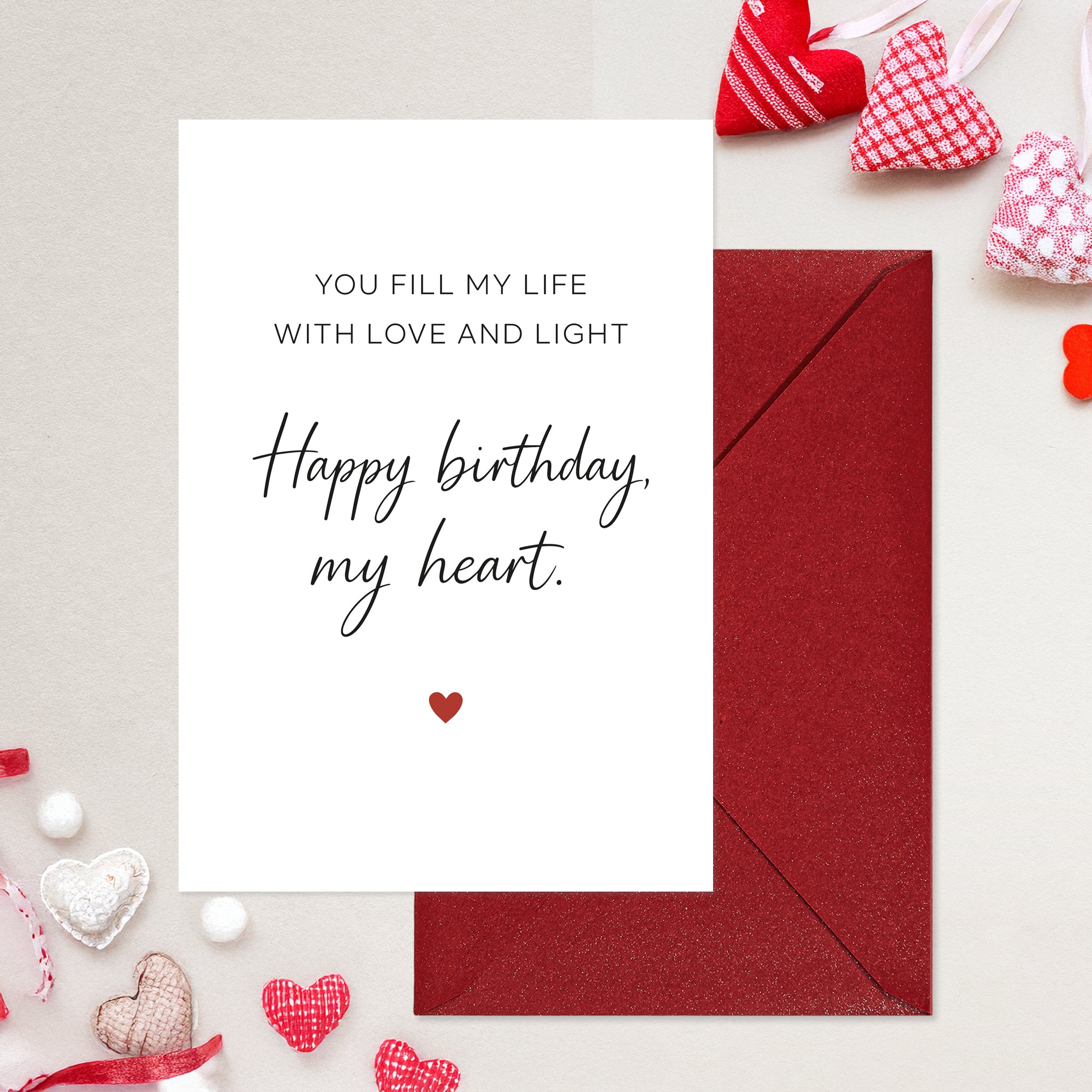Cheerin Birthday Cards for Him and Her with Envelope - Sweet &