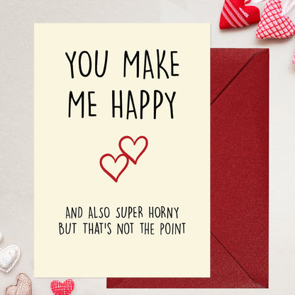 Cheerin Not The Point Valentine&