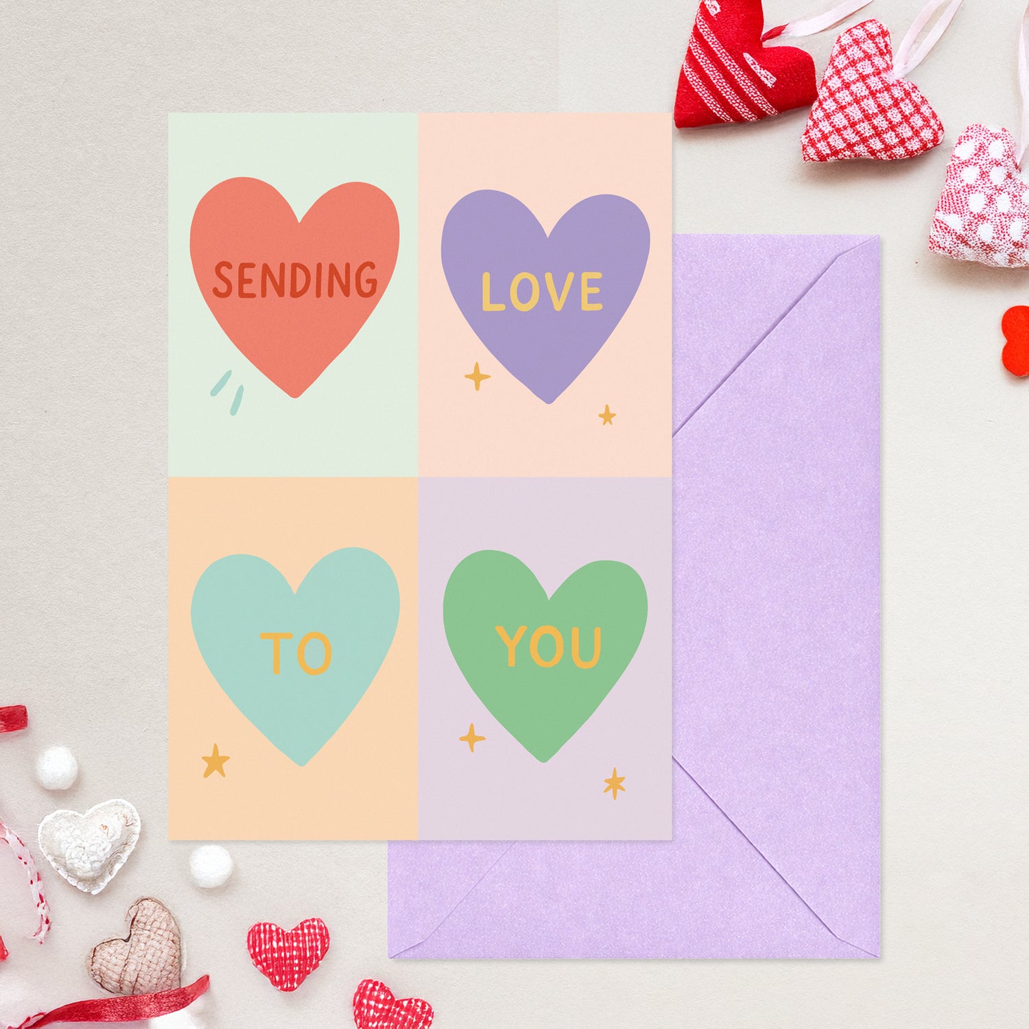 Cheerin Sending Love To You Valentine&
