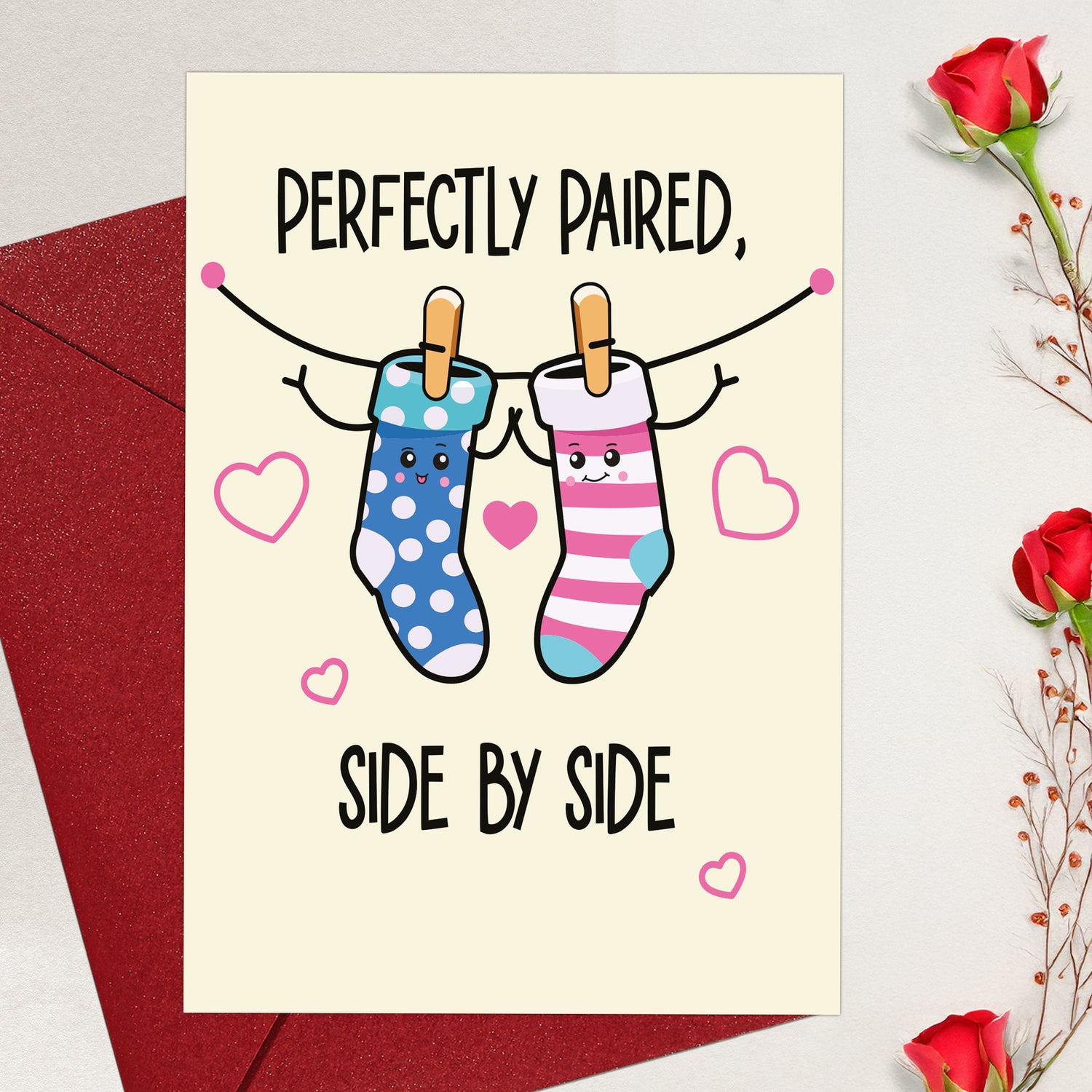 Cheerin Socks Valentine&