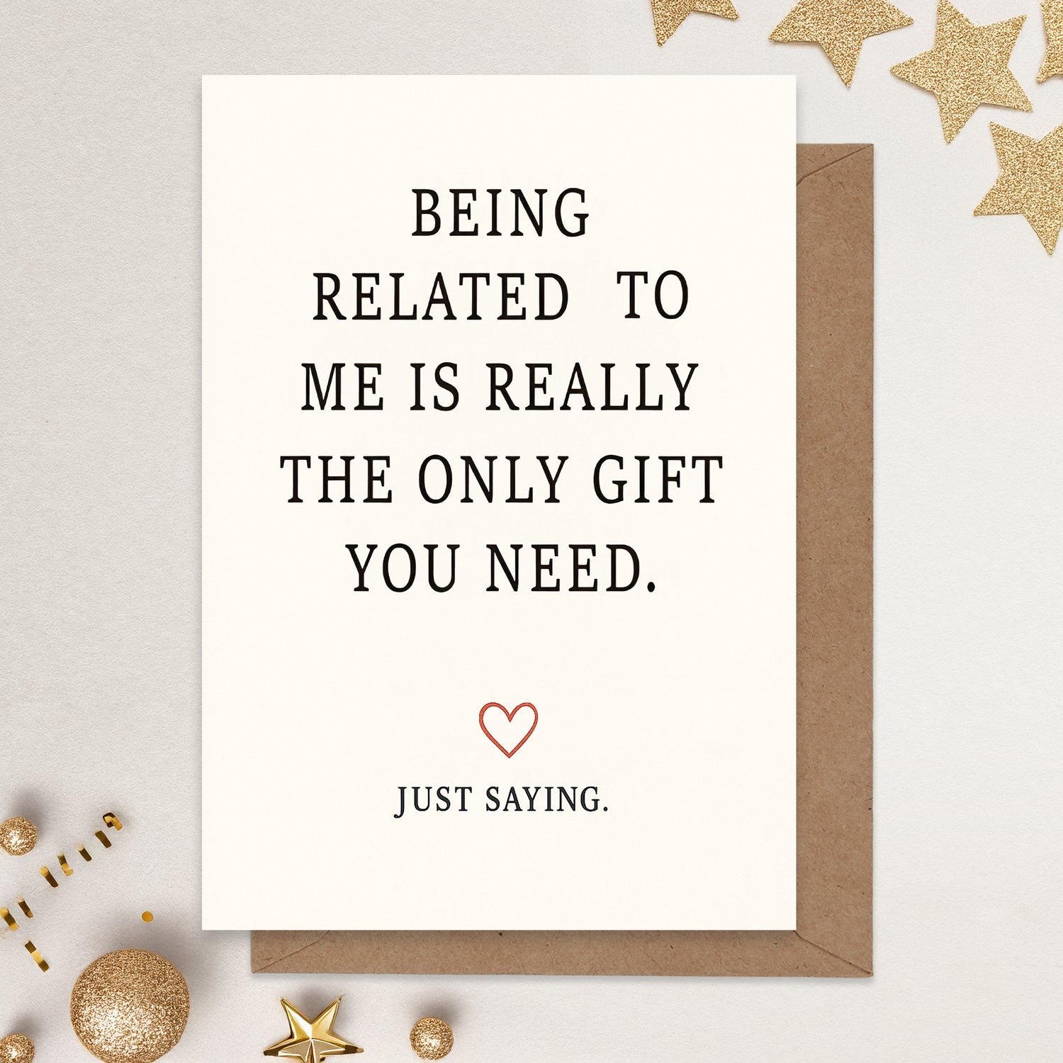 Cheerin Funny Birthday Cards for Him and Her with Envelope - Hilarious Birthday Card for Brother or Sister