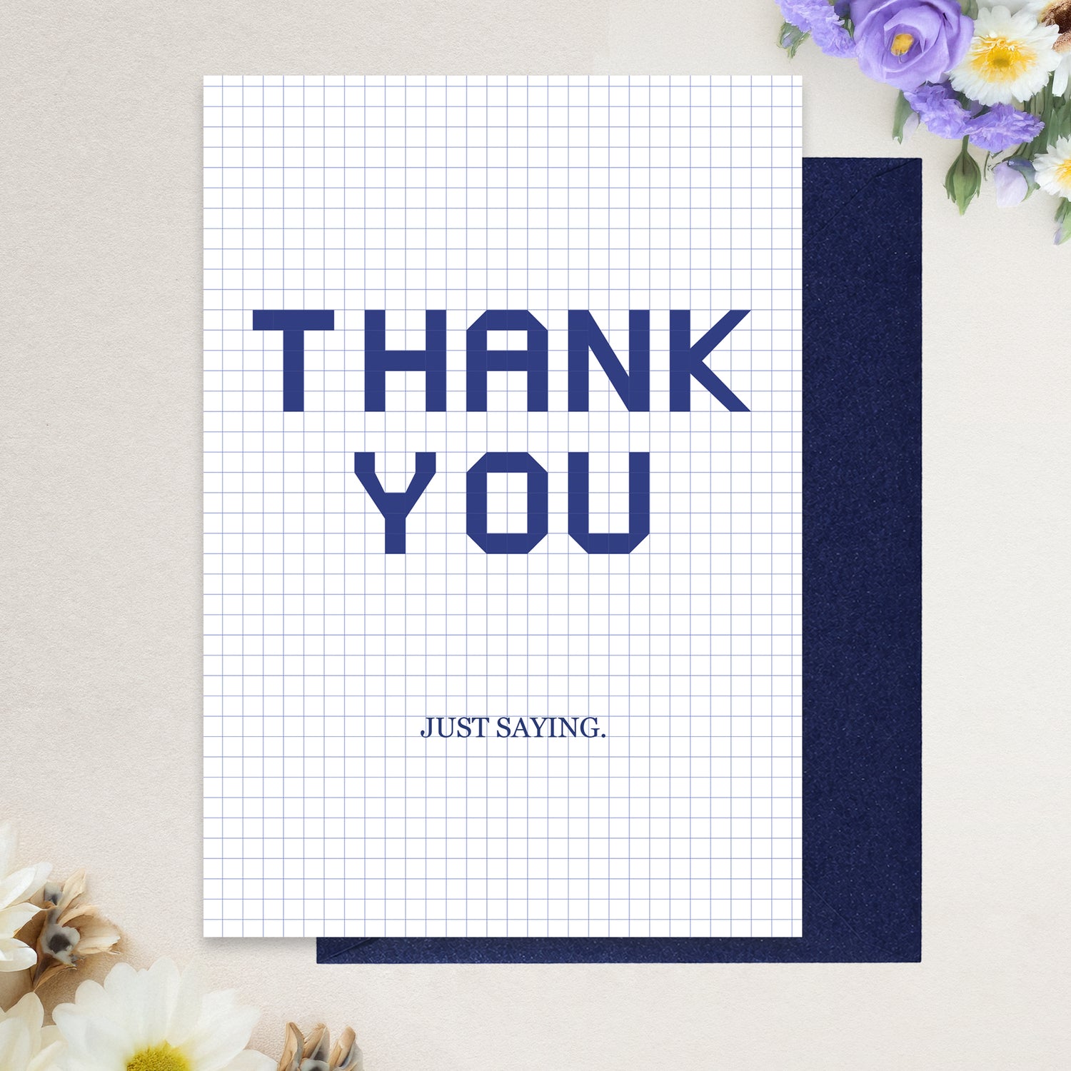 Cheerin Thank You Card with Envelope  - Appreciation Cards for Friends, Peers and Family