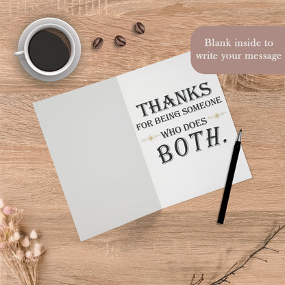 Cheerin Day Life Thank You Card