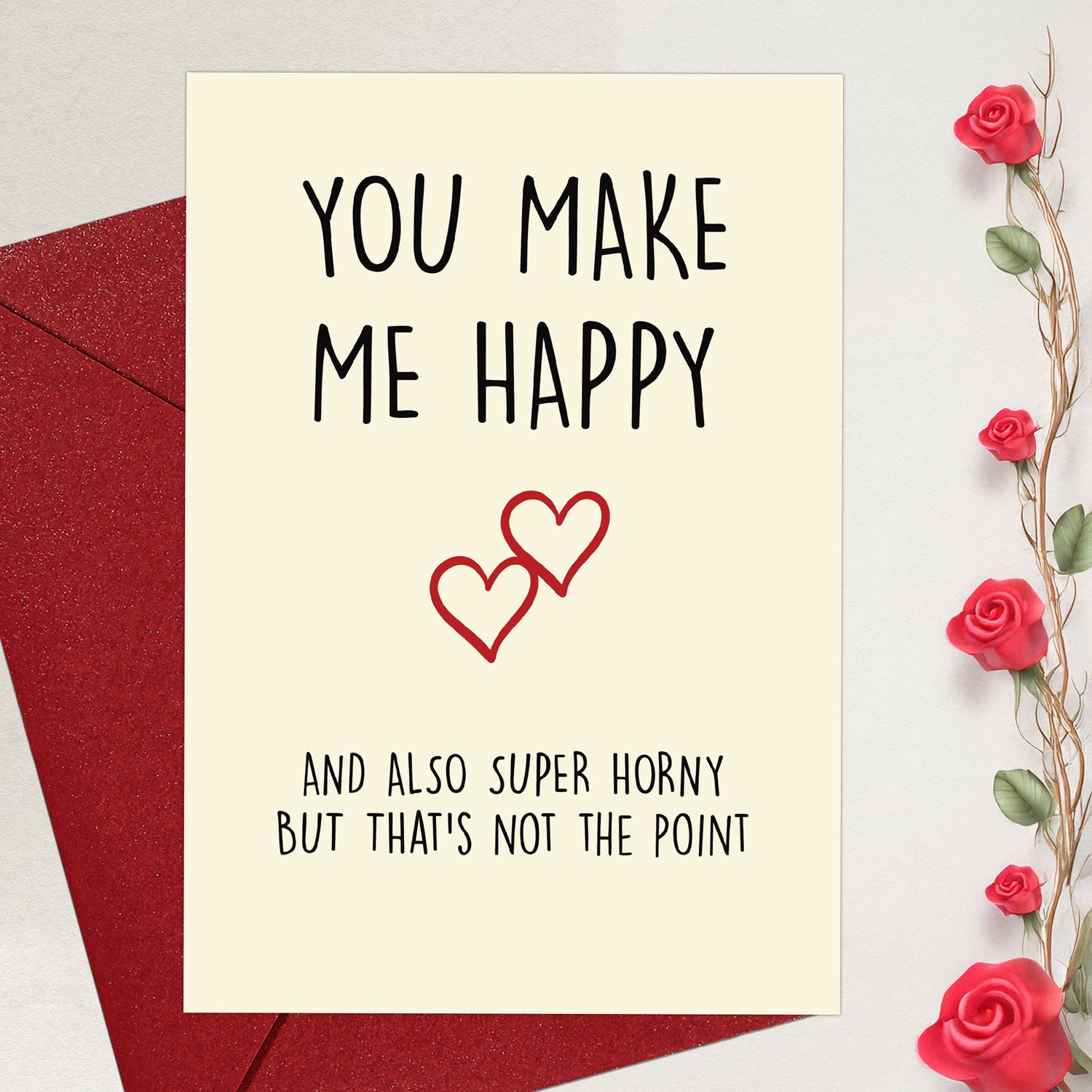 Cheerin Not The Point Valentine&