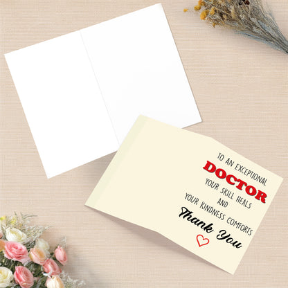 Cheerin Doctor Thank You Card
