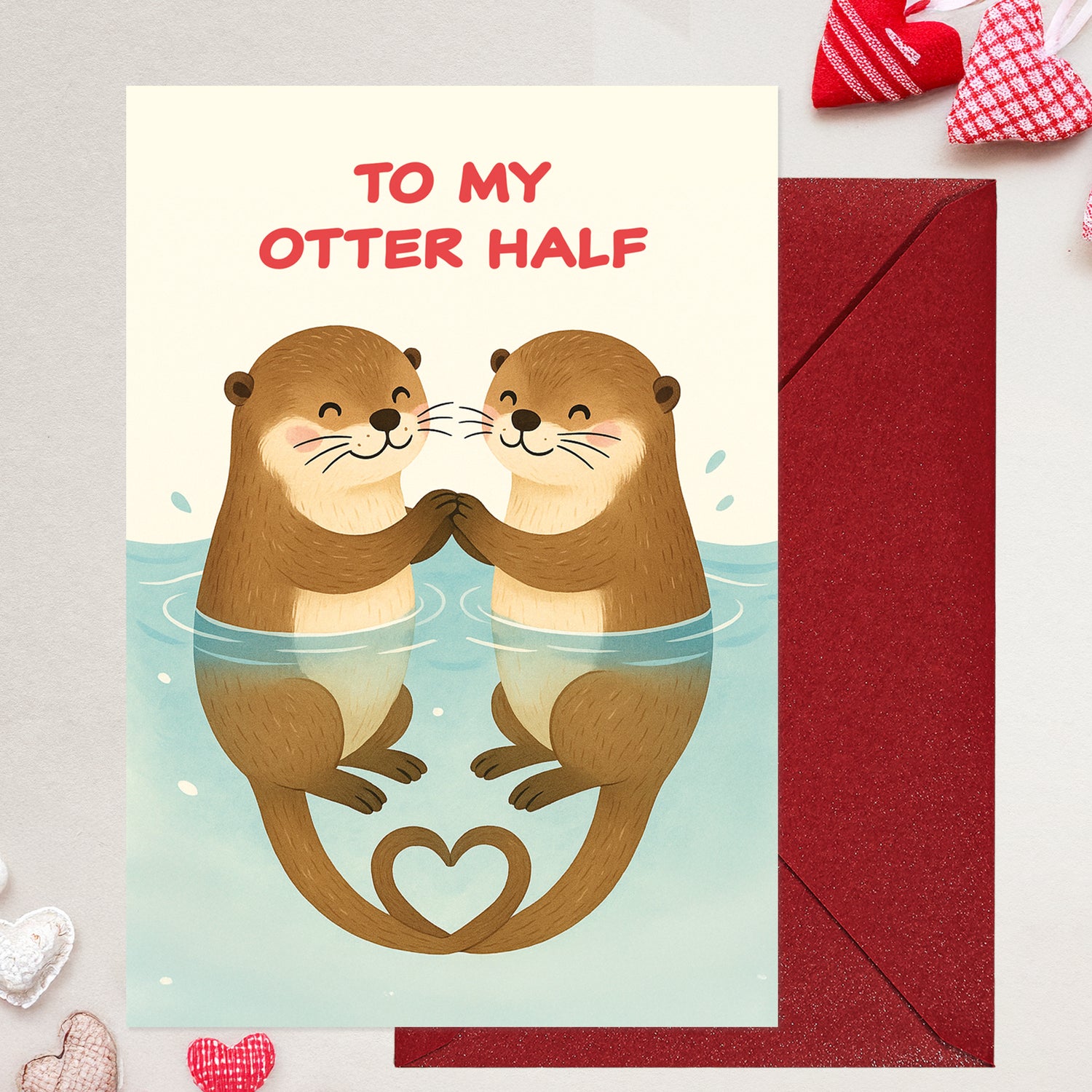Cheerin Otter Valentine&
