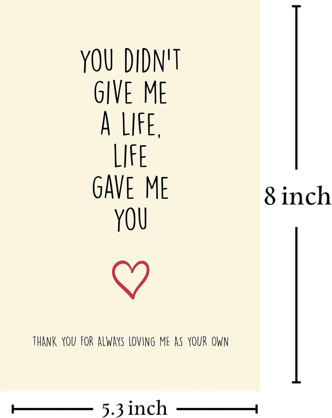 Cheerin Life Gave Me You Greeting Card