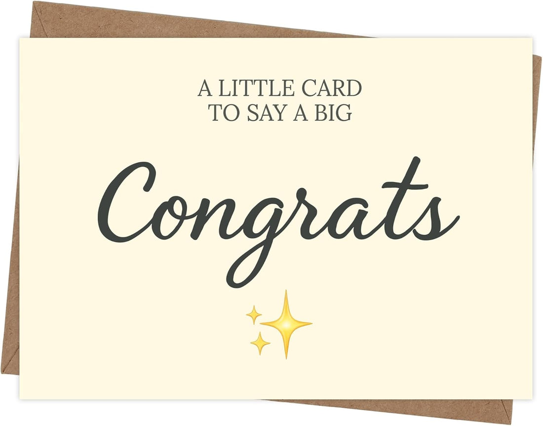Cheerin Congrats Card