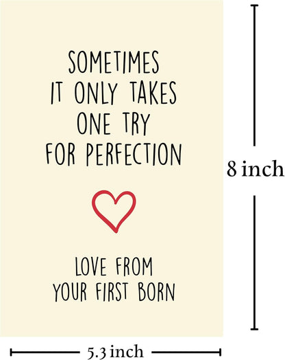 Cheerin First Born Greeting Card