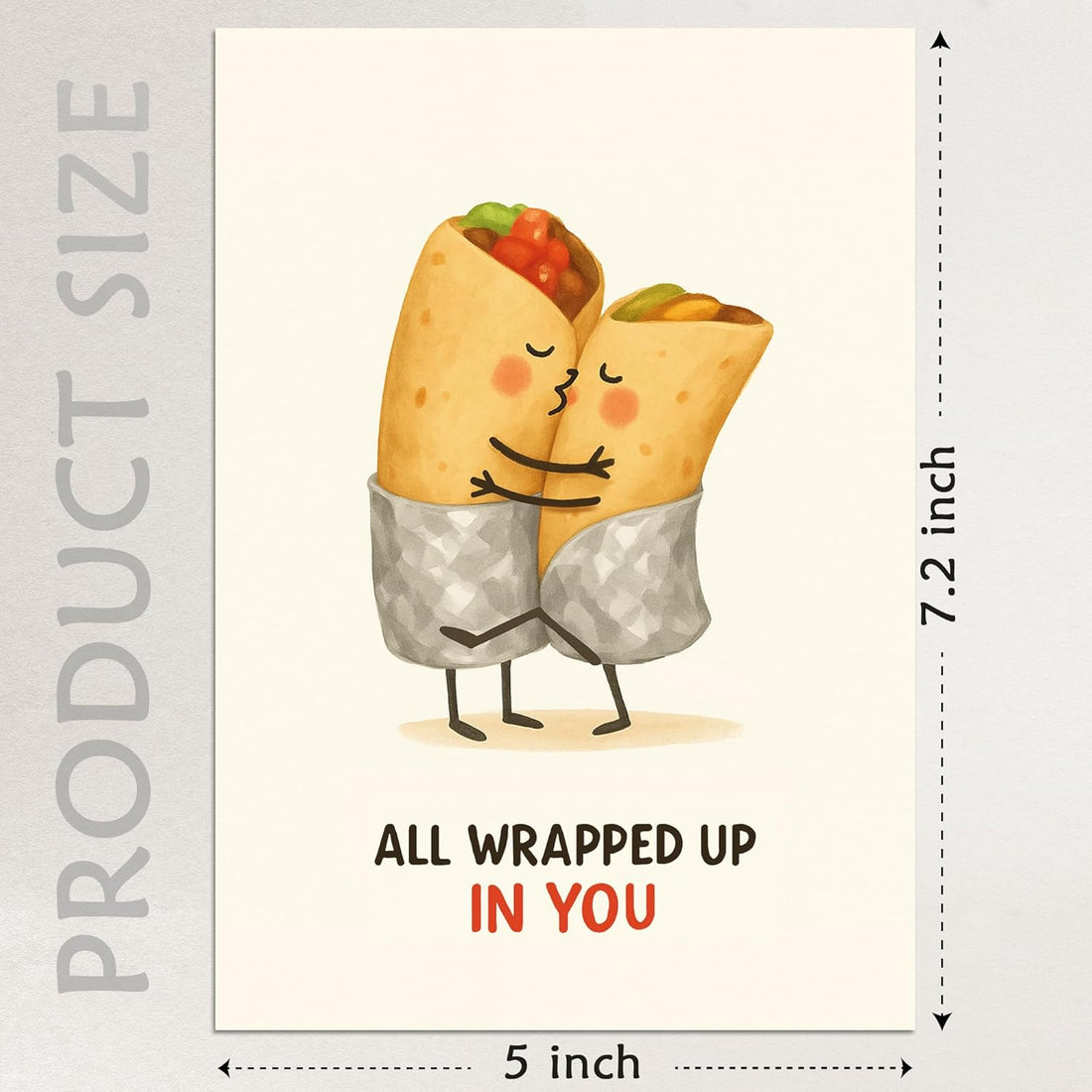 Cheerin Burrito Valentine&