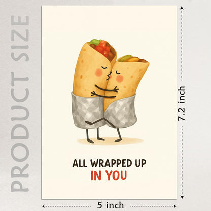 Cheerin Burrito Valentine&