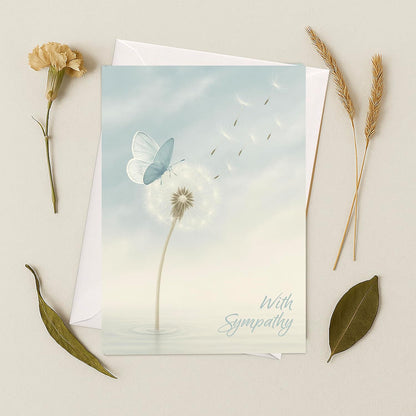 Cheerin Dandelion Sympathy Cards
