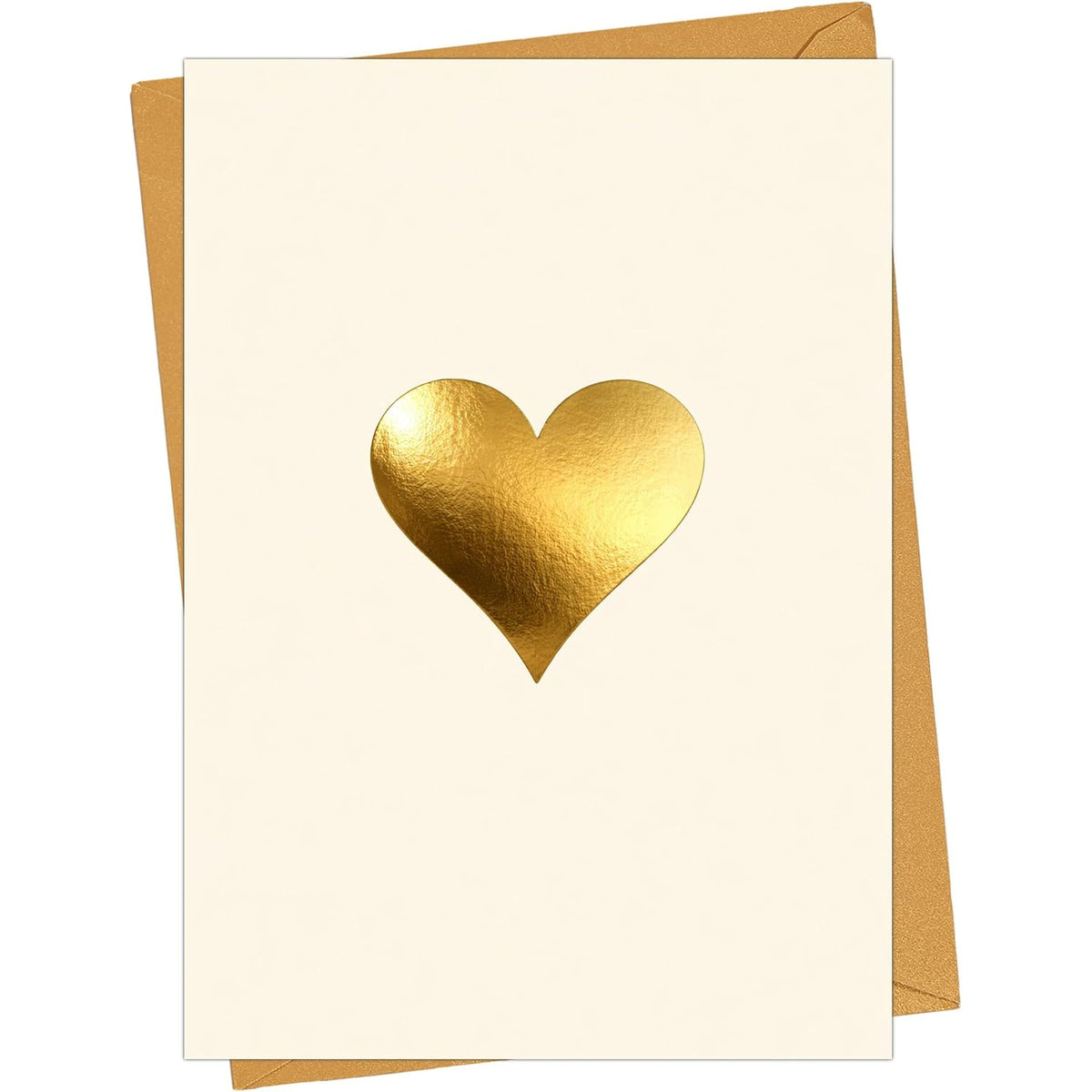 Cheerin Gold Heart Foiled Valentine&