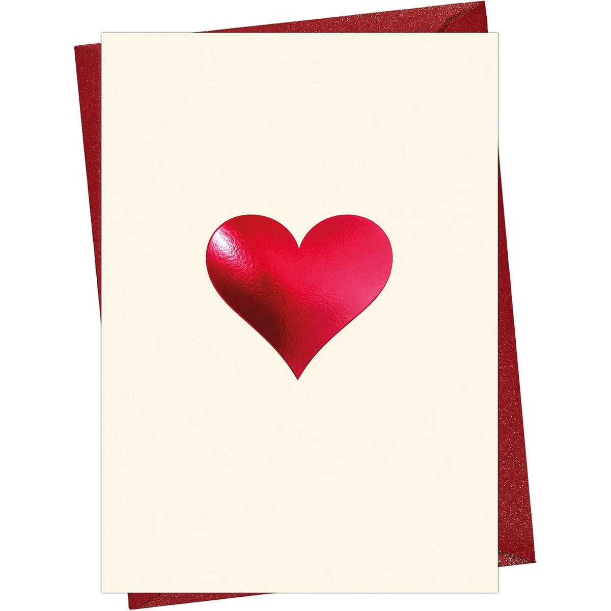 Cheerin Red Foil Heart Valentine&