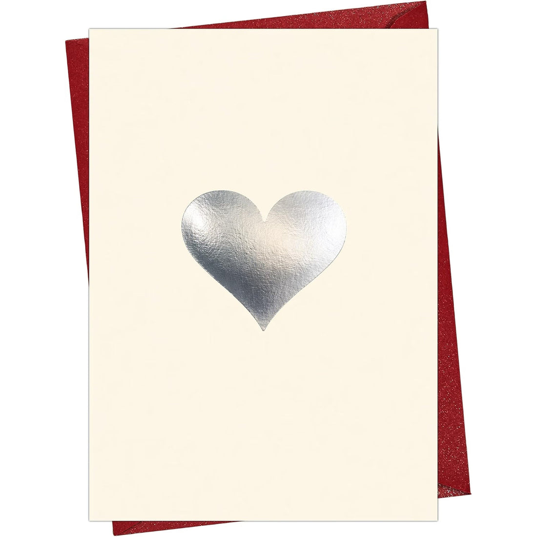 Cheerin Silver Heart Valentine&