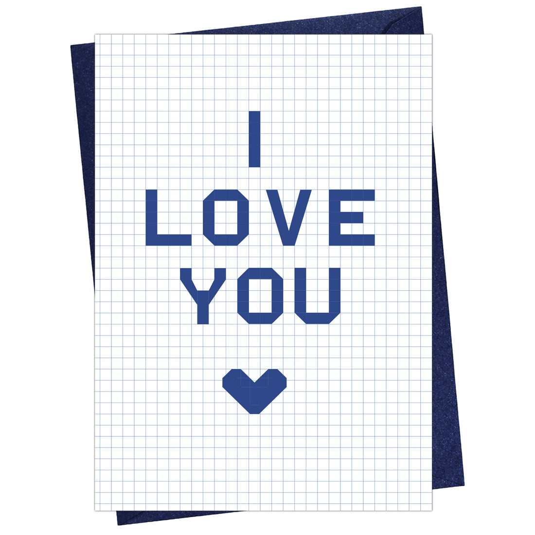 Cheerin 8-Bit I Love You Card