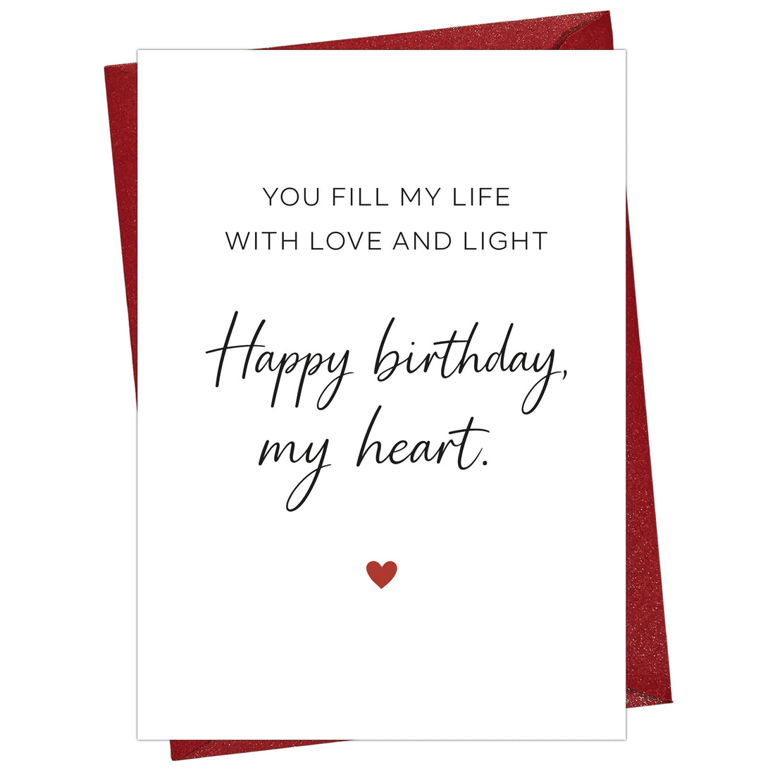 Cheerin Birthday Cards for Him and Her with Envelope - Sweet &