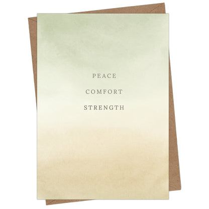 Sympathy Card with Envelope - Bereavement Card for Loss of Loved One