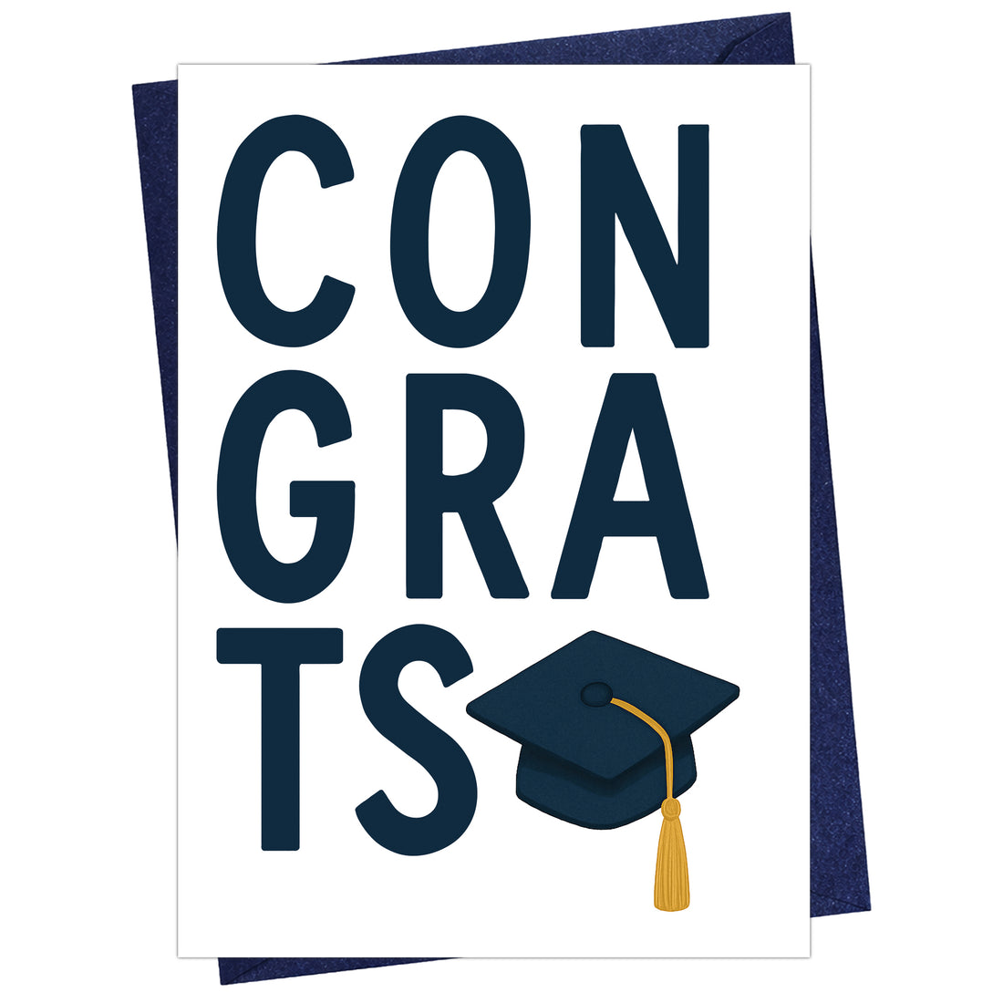 Cheerin Graduation Congrats Card