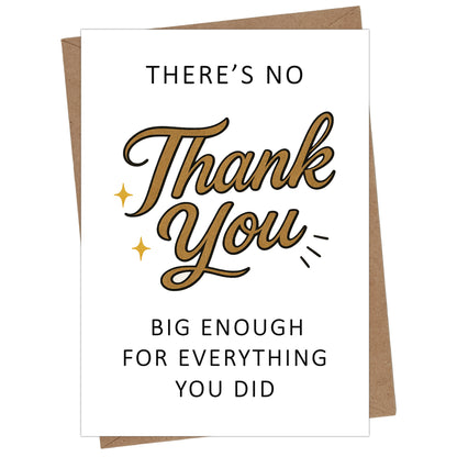 Cheerin Big Thank You Card with Envelope