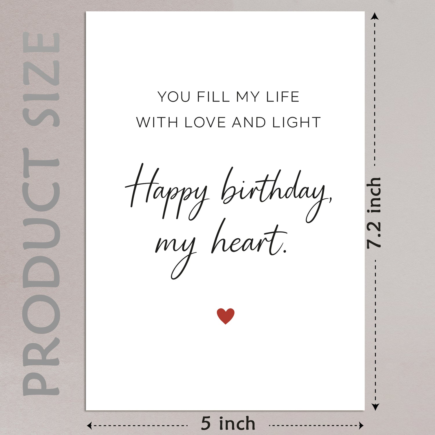 Cheerin Birthday Cards for Him and Her with Envelope - Sweet &