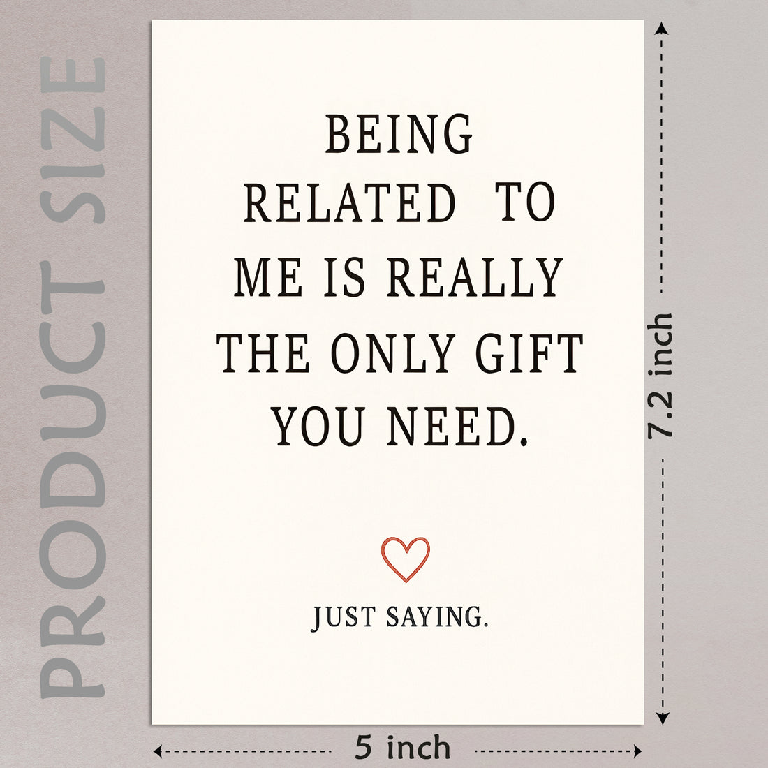 Cheerin Funny Birthday Cards for Him and Her with Envelope - Hilarious Birthday Card for Brother or Sister