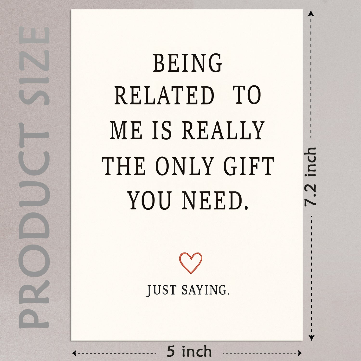 Cheerin Funny Birthday Cards for Him and Her with Envelope - Hilarious Birthday Card for Brother or Sister
