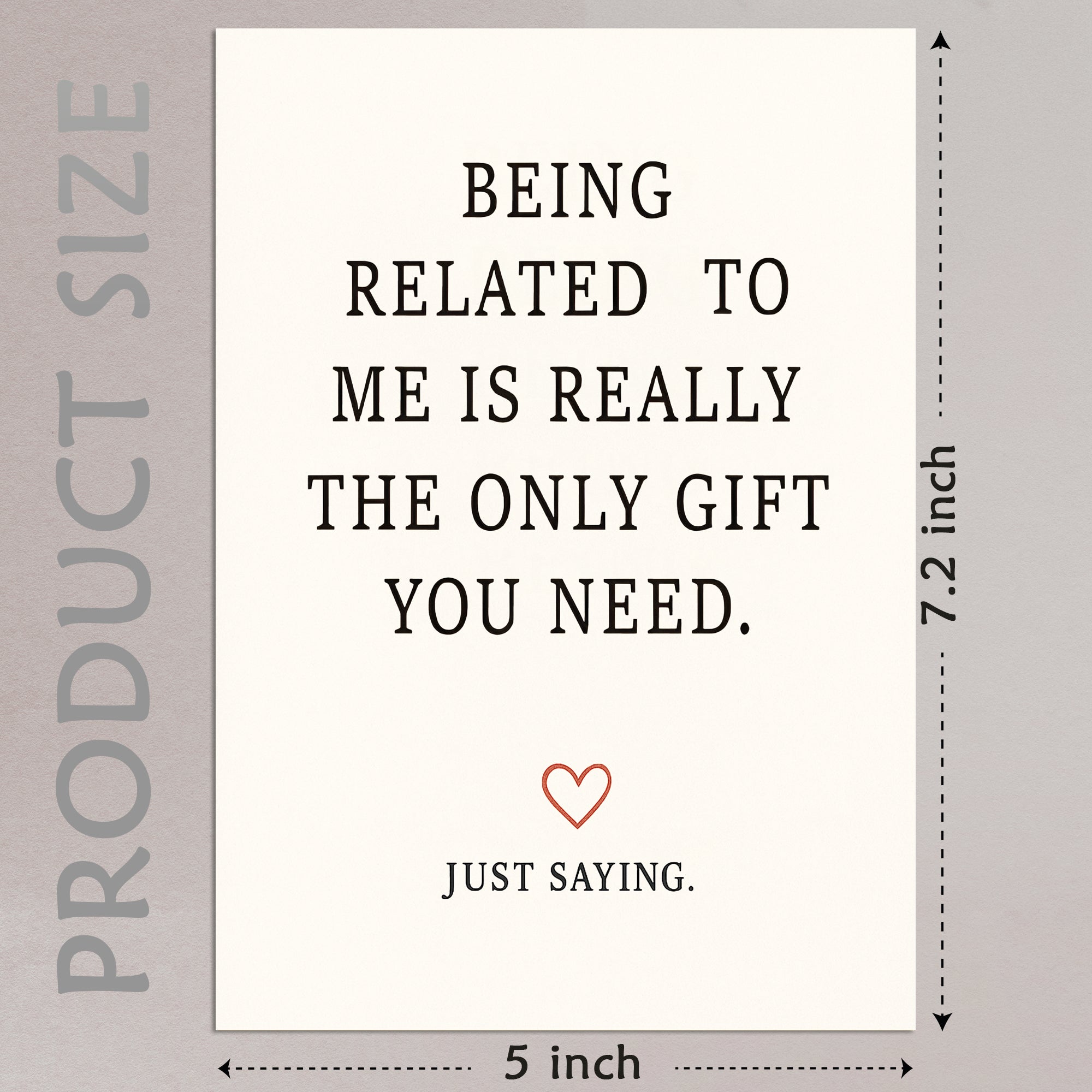 Cheerin Funny Birthday Cards for Him and Her with Envelope - Hilarious Birthday Card for Brother or Sister