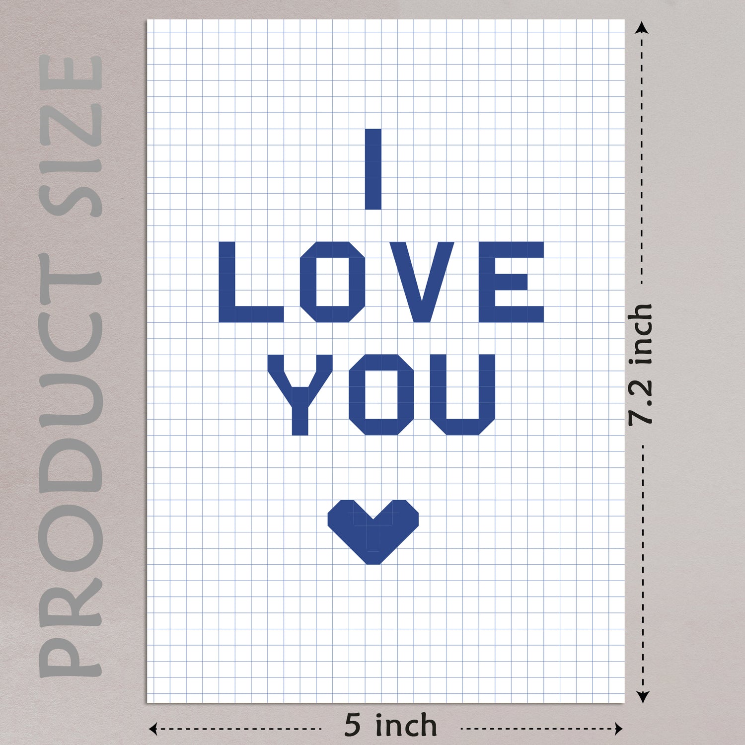 Cheerin 8-Bit I Love You Card