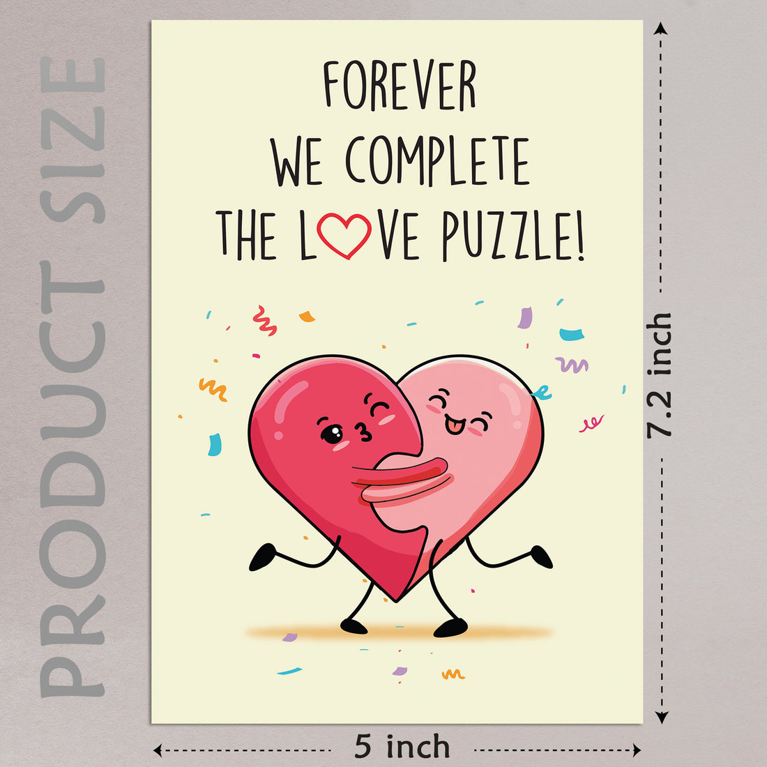 Cheerin Love Puzzle Valentine&