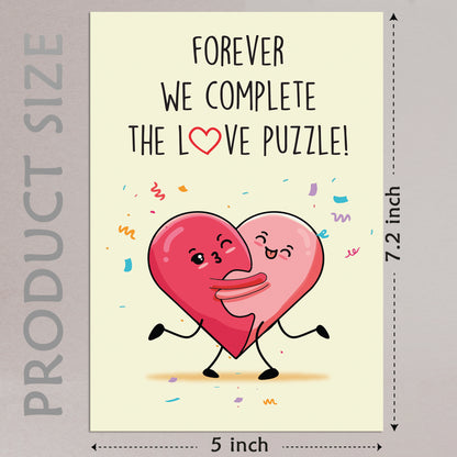 Cheerin Love Puzzle Valentine&