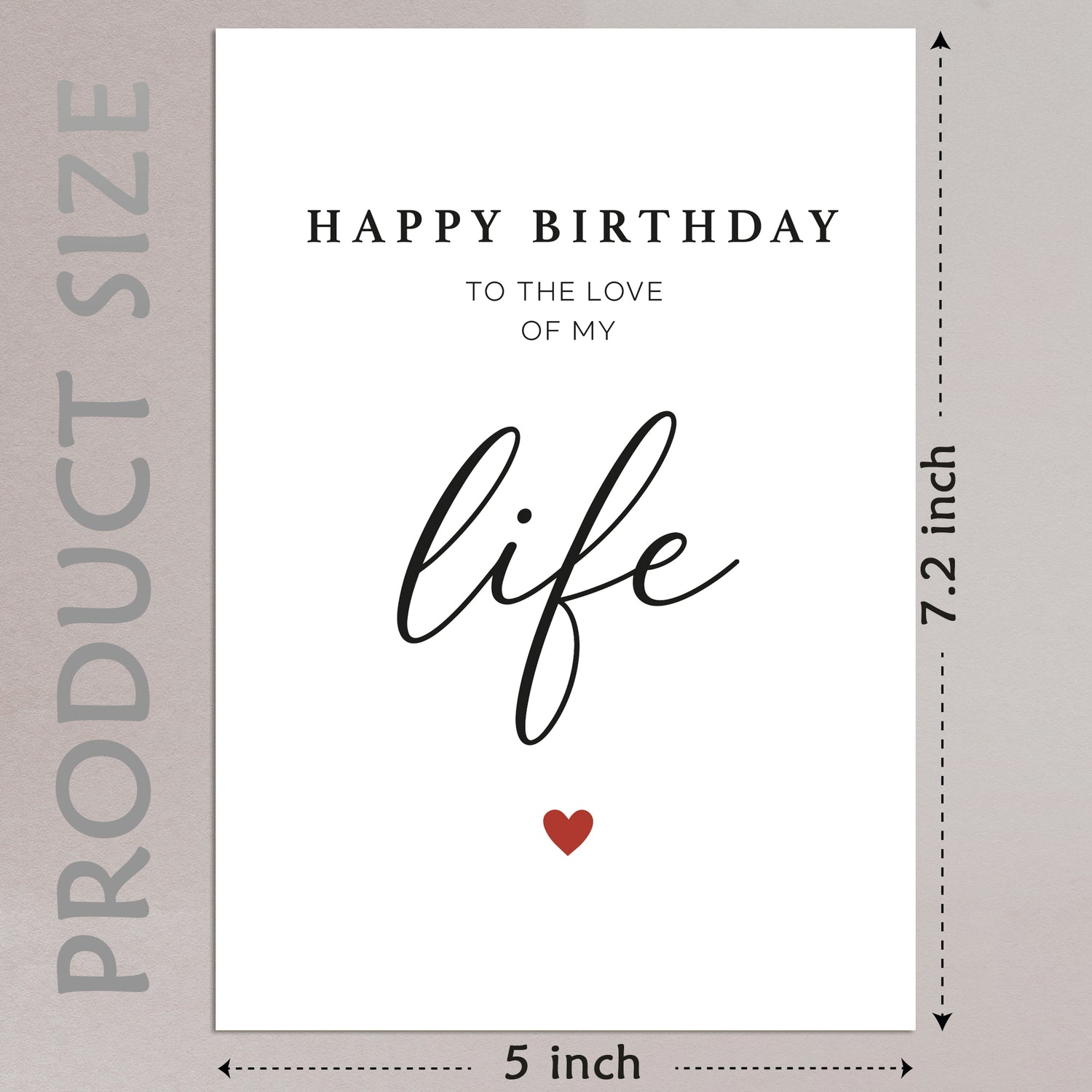 Cheerin Birthday Cards for Him and Her with Envelope - &