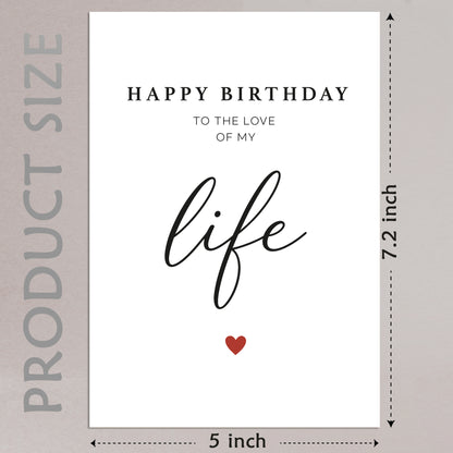 Cheerin Birthday Cards for Him and Her with Envelope - &