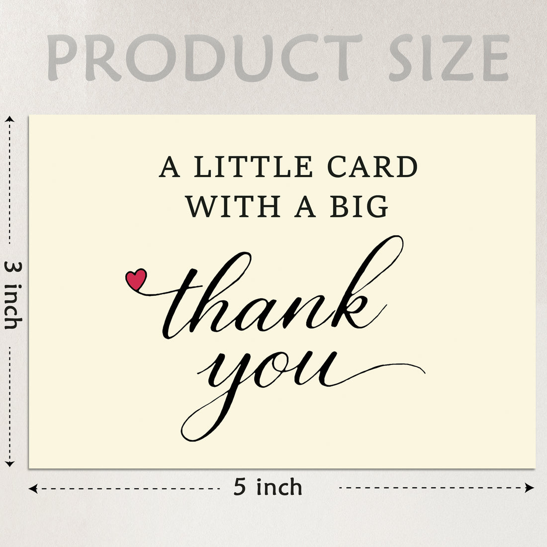 Cheerin Thank You Card with Envelope - Appreciation Card for Friends