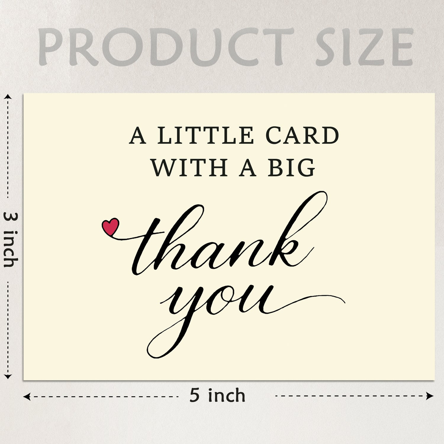 Cheerin Thank You Card with Envelope - Appreciation Card for Friends