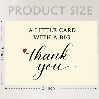 Cheerin Thank You Card with Envelope - Appreciation Card for Friends