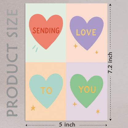 Cheerin Sending Love To You Valentine&
