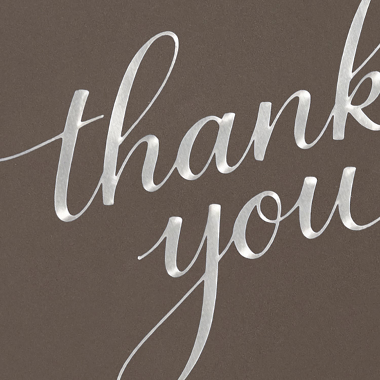 Cheerin 24 Pack Brown Thank You Cards with Envelopes
